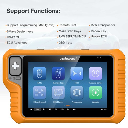 [Full Authorization] OBDSTAR X300 Classic G3 Key programming with Cluster Calibration/Airbag Reset/ECU Flasher/Test Platform License